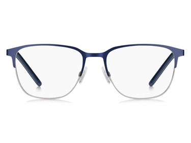 Premium Men Hugo Eyeglasses: HG 1155 - Matte Blue Ruthenium - SpecSMART Eye Clinic (Front View)